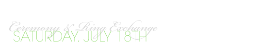 Save-The-Date: 07.17.09-07.18.09
